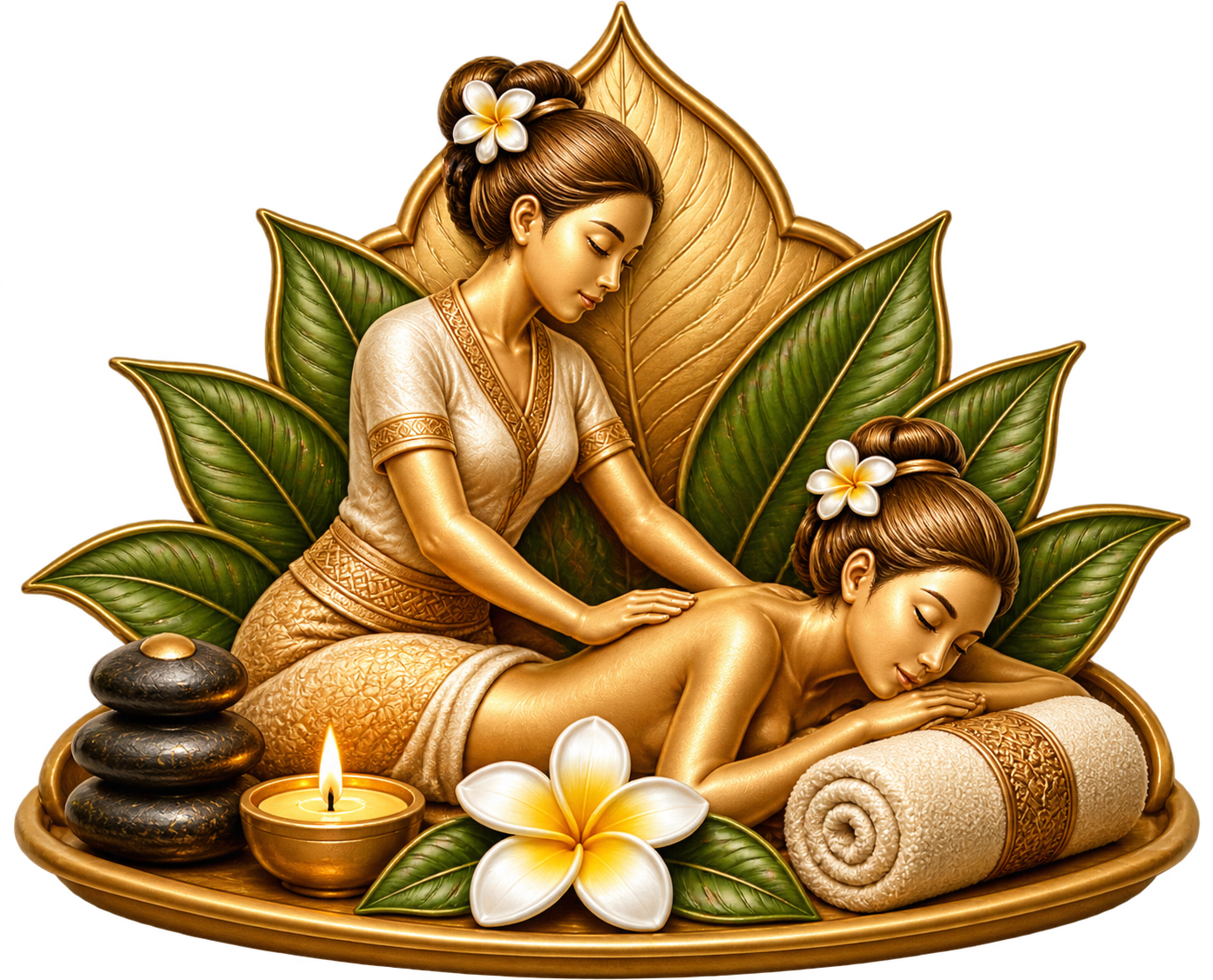 Authentische Thai-Massage